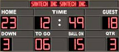 Football Scoreboards GM-FB-01+AN7